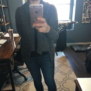 Open front sweater